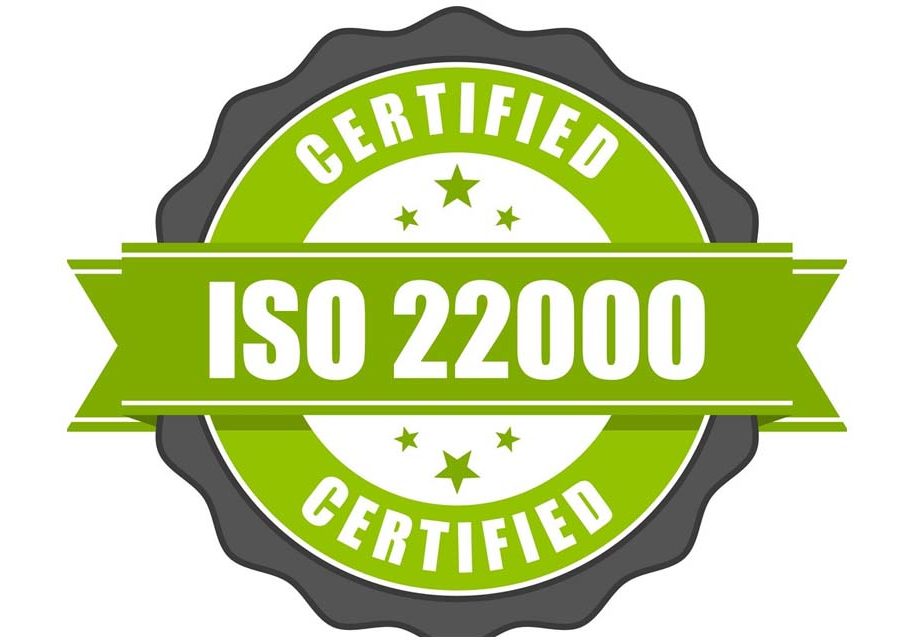 AirOWater ISO 22000 Certified